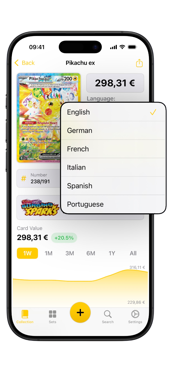 Analyzing the Pokémon card photo